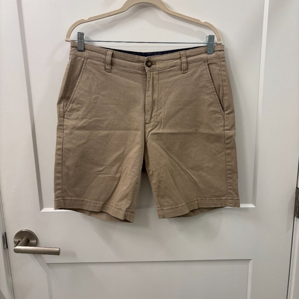 Nautica Men's The Deck Classic Fit Stretch Khaki Shorts Size 30